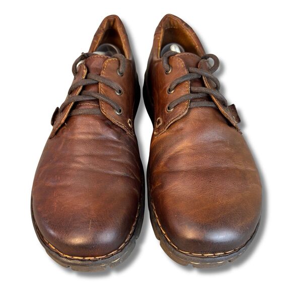 Born Soledad Men\'s Shoes Size 12 M/W WIDE Brown Leather Lace Up Oxfords Casual main image 6